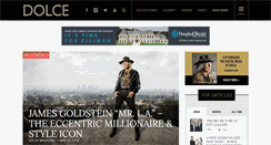 Desktop Screenshot of dolcemag.com
